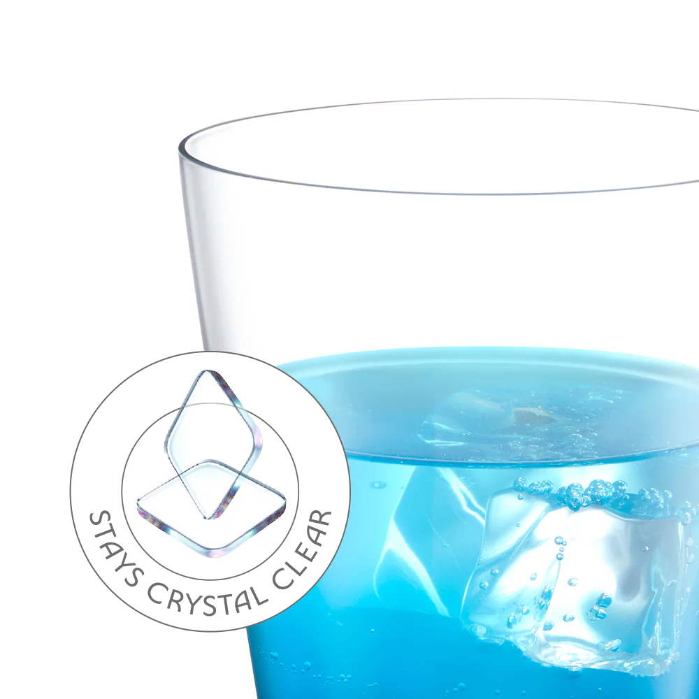 Orra Glass Tumbler Set, Blue - Image 2