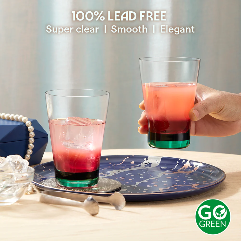 Orra Glass Tumbler Set, Green - Image 5