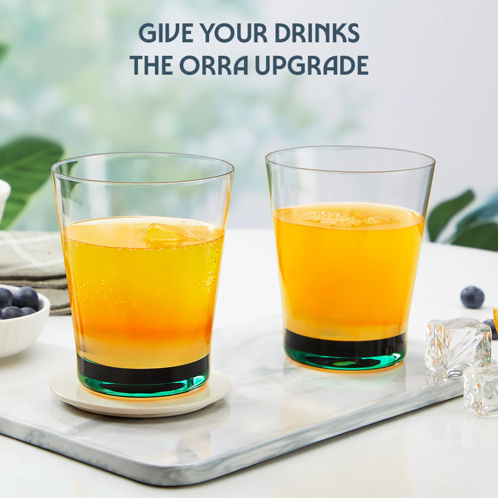 Orra Glass Tumbler Set, Green - Image 7