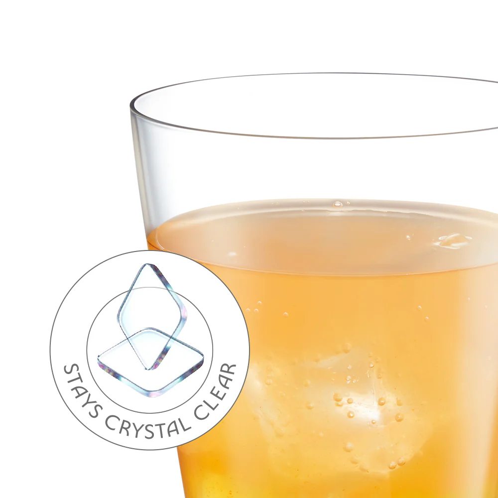 Orra Glass Tumbler Set, Orange - Image 2