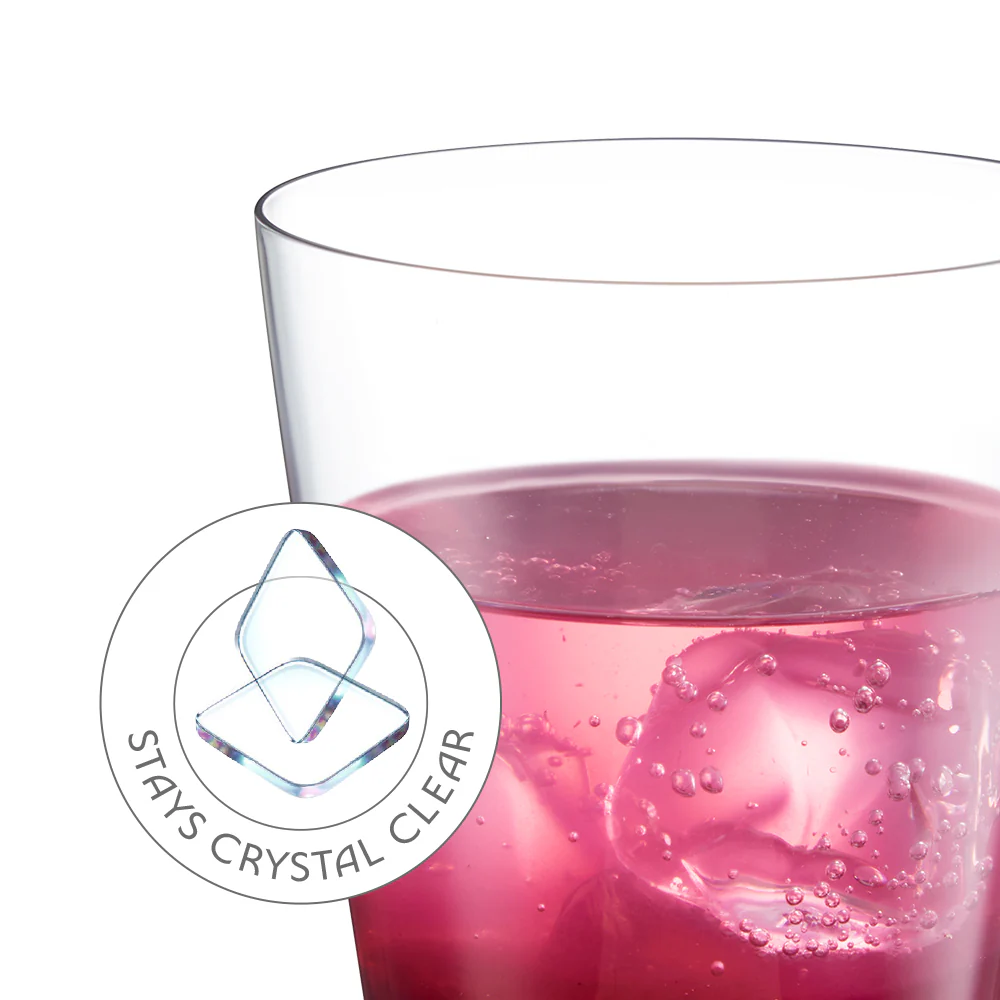 Orra Glass Tumbler Set, Purple - Image 2