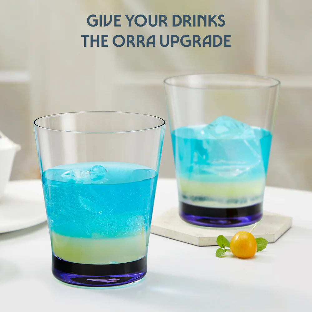Orra Glass Tumbler Set, Purple - Image 7