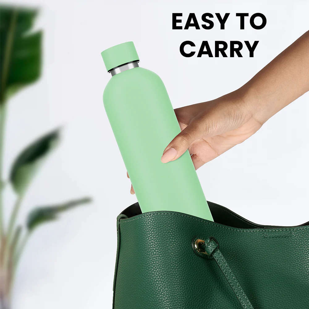 Personalised Pacific Double Wall Bottle, Light Green - Image 6