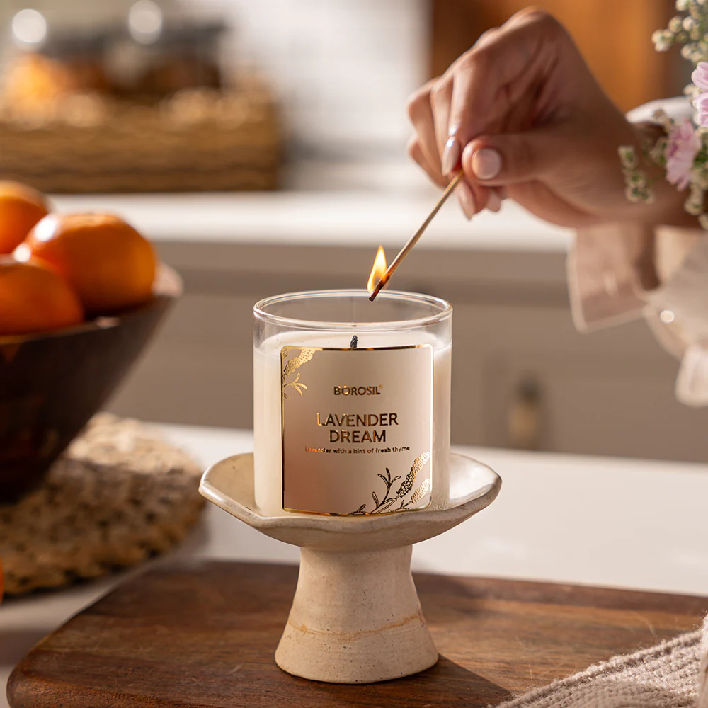 Lavender Dream Soy Wax Candle - Image 2