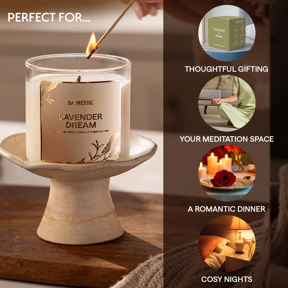 Lavender Dream Soy Wax Candle - Image 3