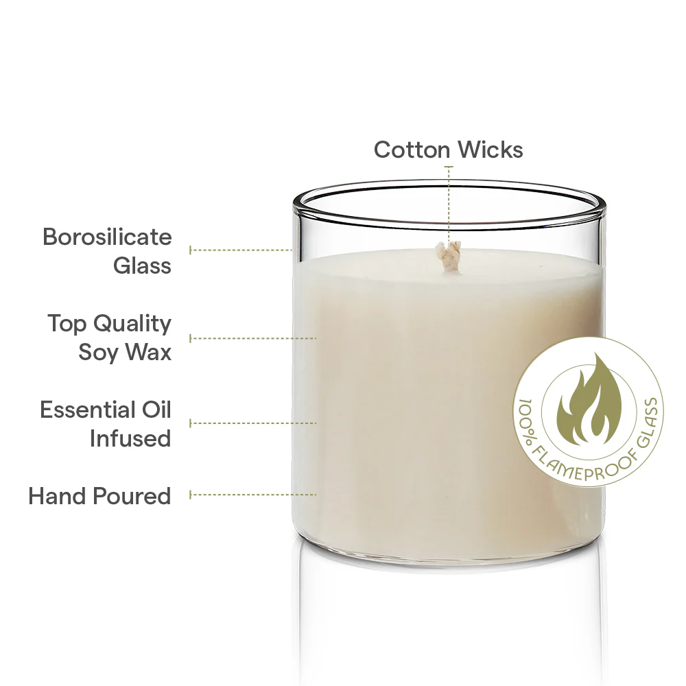 Rose Gardenia Soy Wax Candle - Image 5