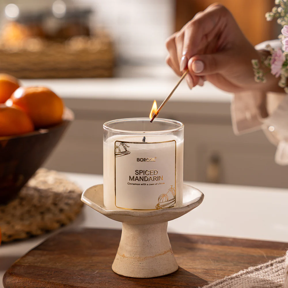 Cinnamon-Orange Soy Wax Candle - Image 2