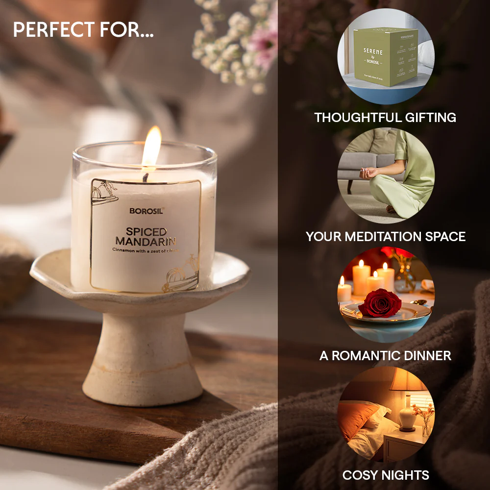 Cinnamon-Orange Soy Wax Candle - Image 3