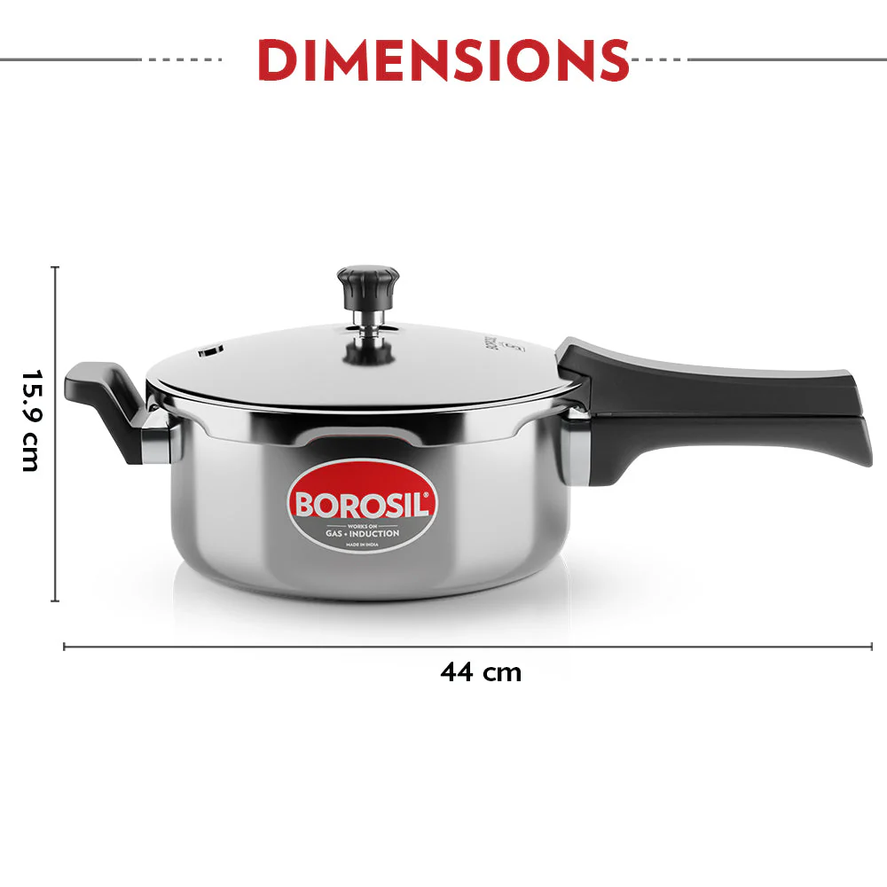 Presto Triply Outer Lid Pressure Cooker - Image 3
