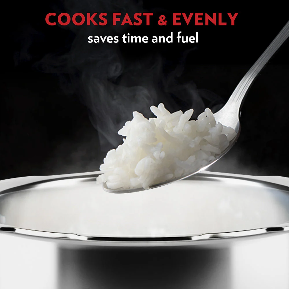 Presto Triply Outer Lid Pressure Cooker - Image 5