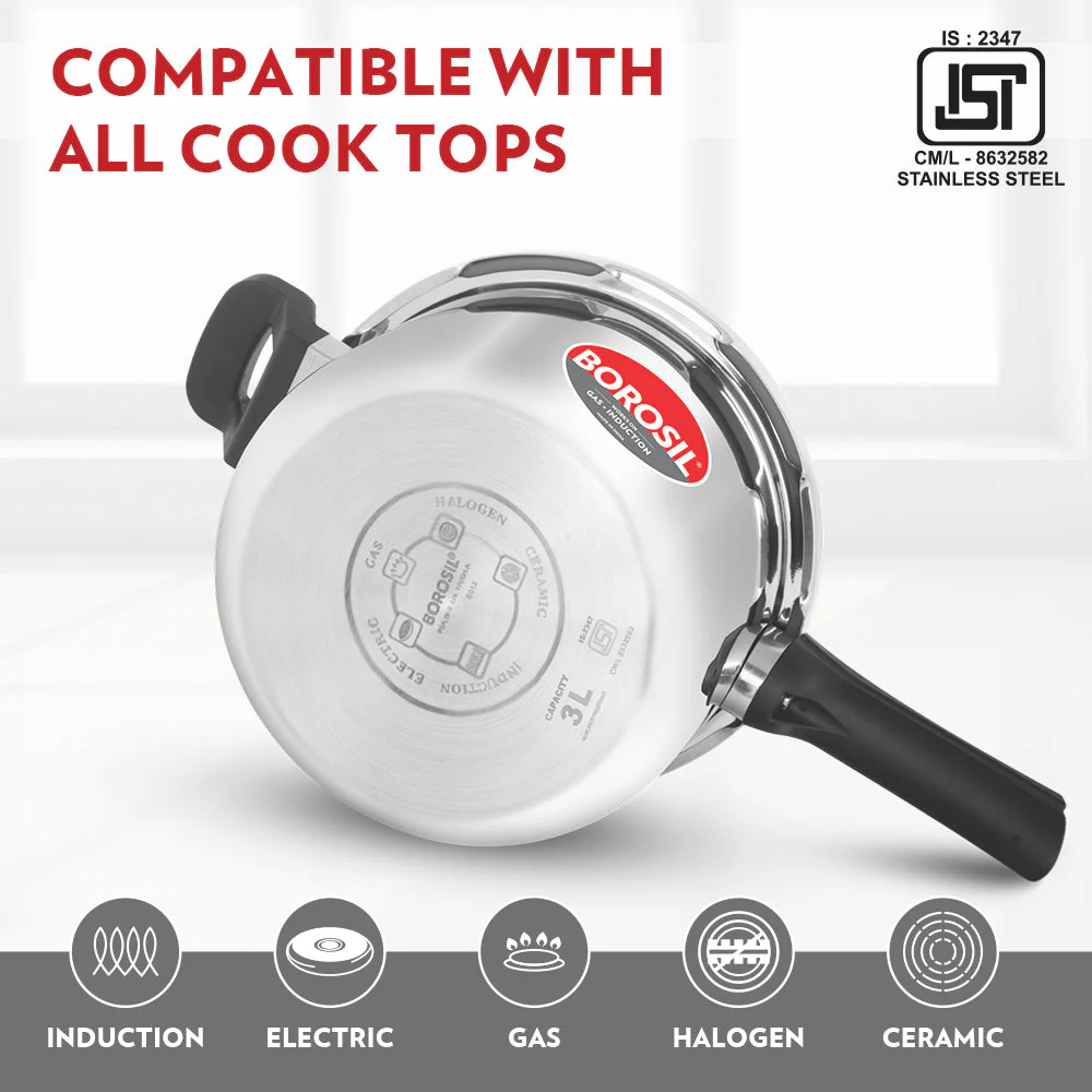 Presto Triply Outer Lid Pressure Cooker - Image 7