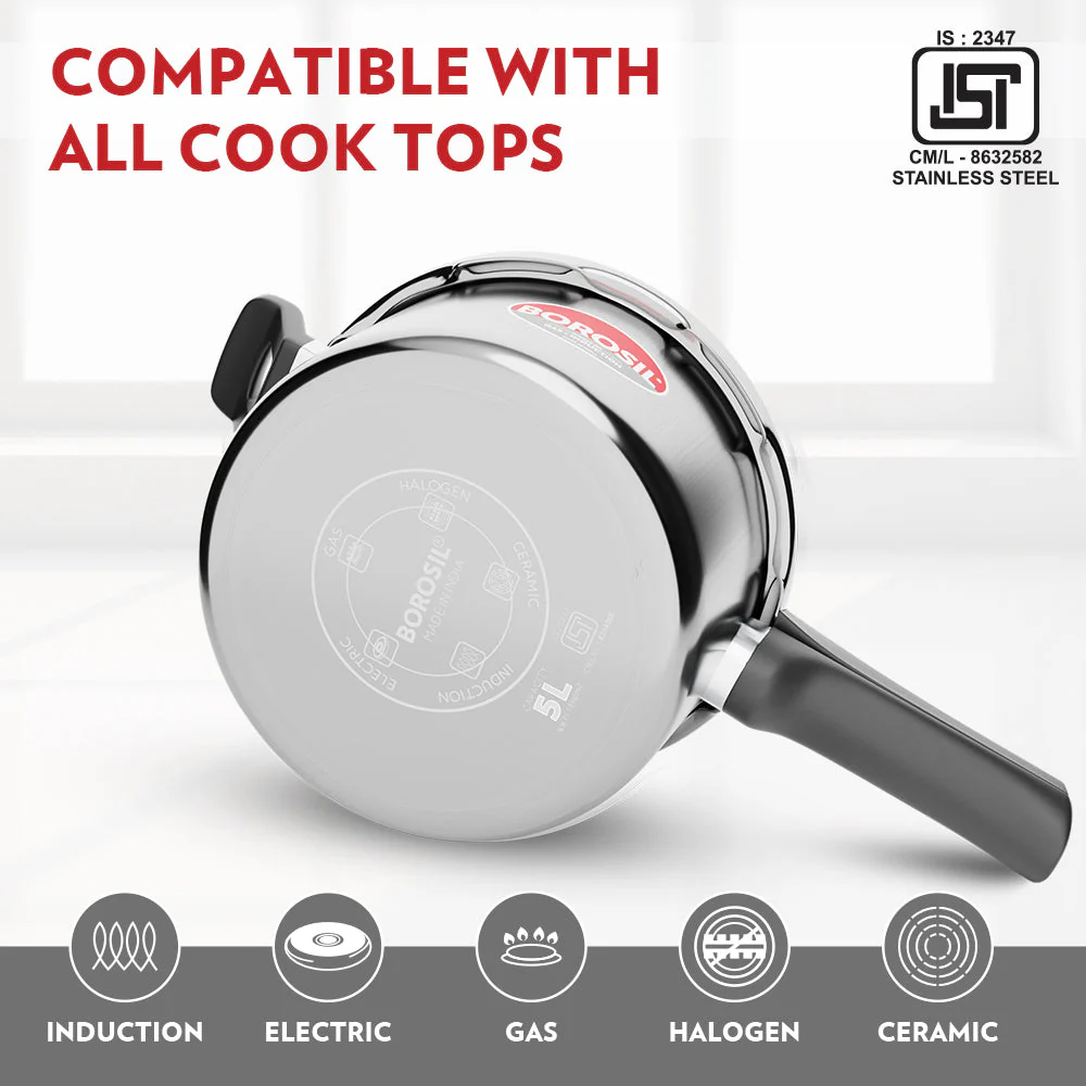 Presto Triply Outer Lid Pressure Cooker - Image 10