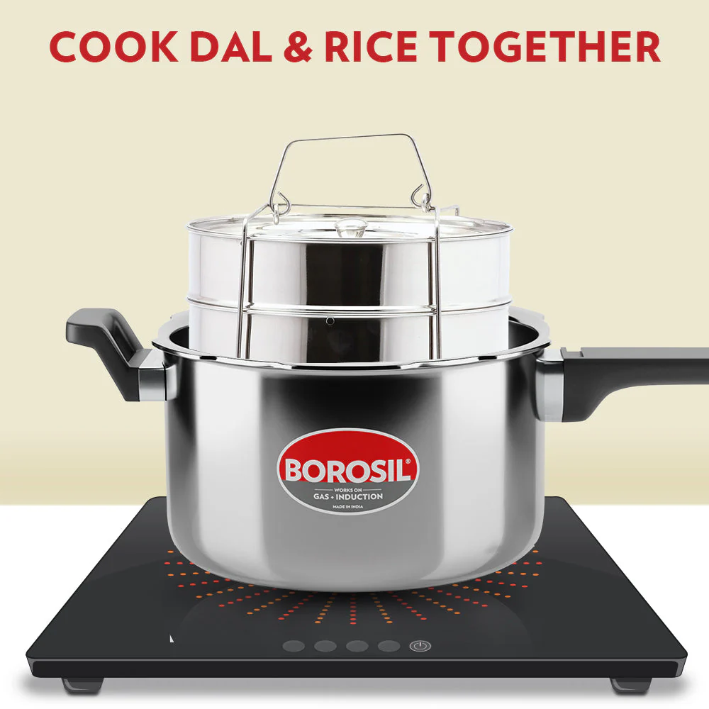 Presto Triply Outer Lid Pressure Cooker - Image 8