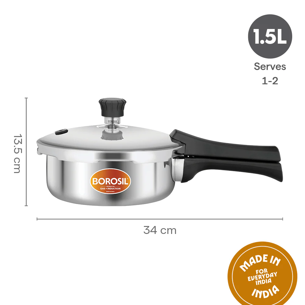 Presto Triply Outer Lid Pressure Cooker - Image 3