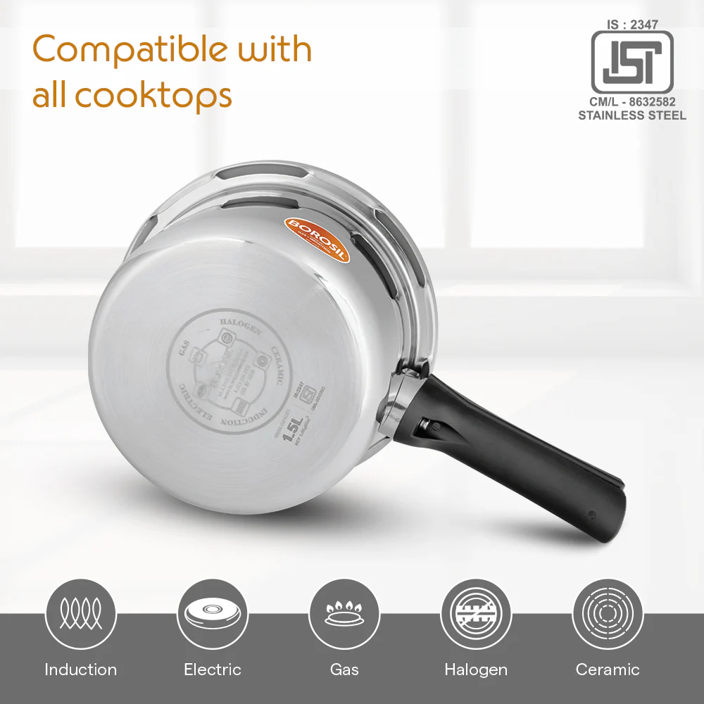Presto Triply Outer Lid Pressure Cooker - Image 7