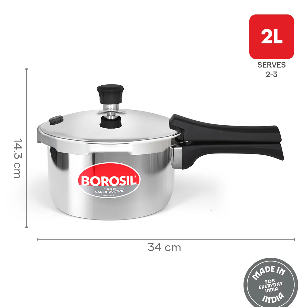 Presto Triply Outer Lid Pressure Cooker - Image 3