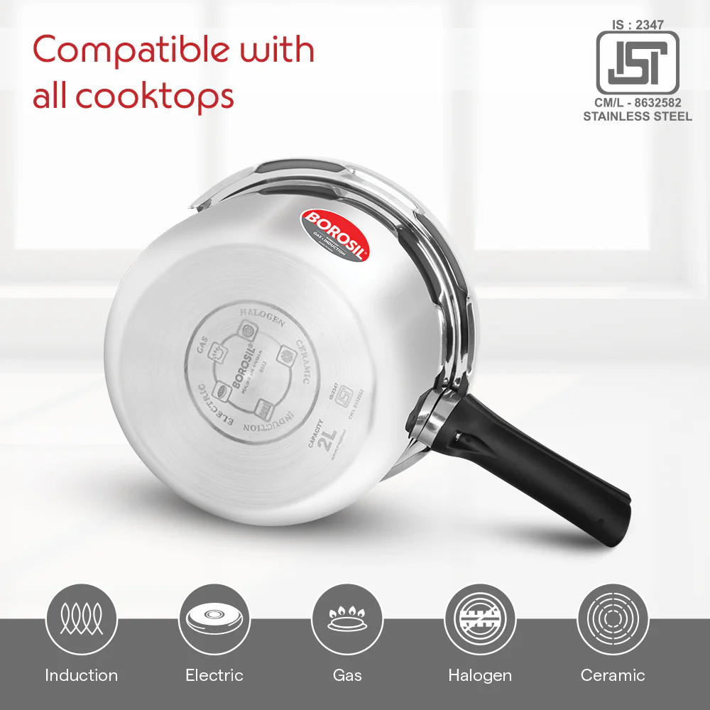Presto Triply Outer Lid Pressure Cooker - Image 8