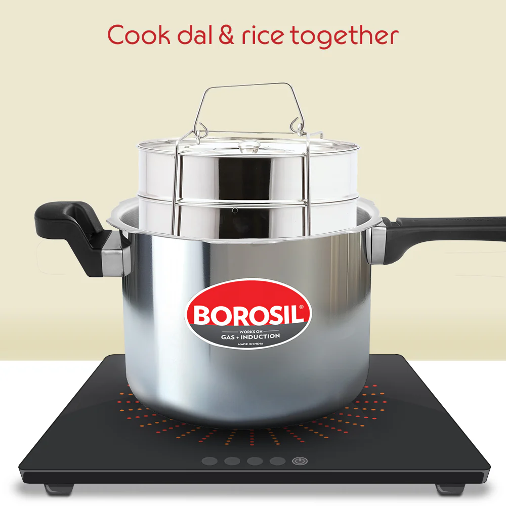 Presto Triply Outer Lid Pressure Cooker - Image 8