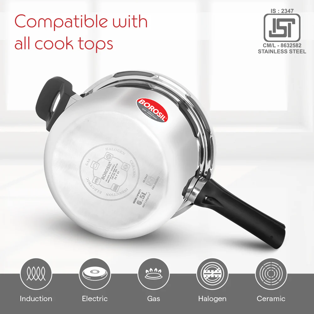 Presto Triply Outer Lid Pressure Cooker - Image 9