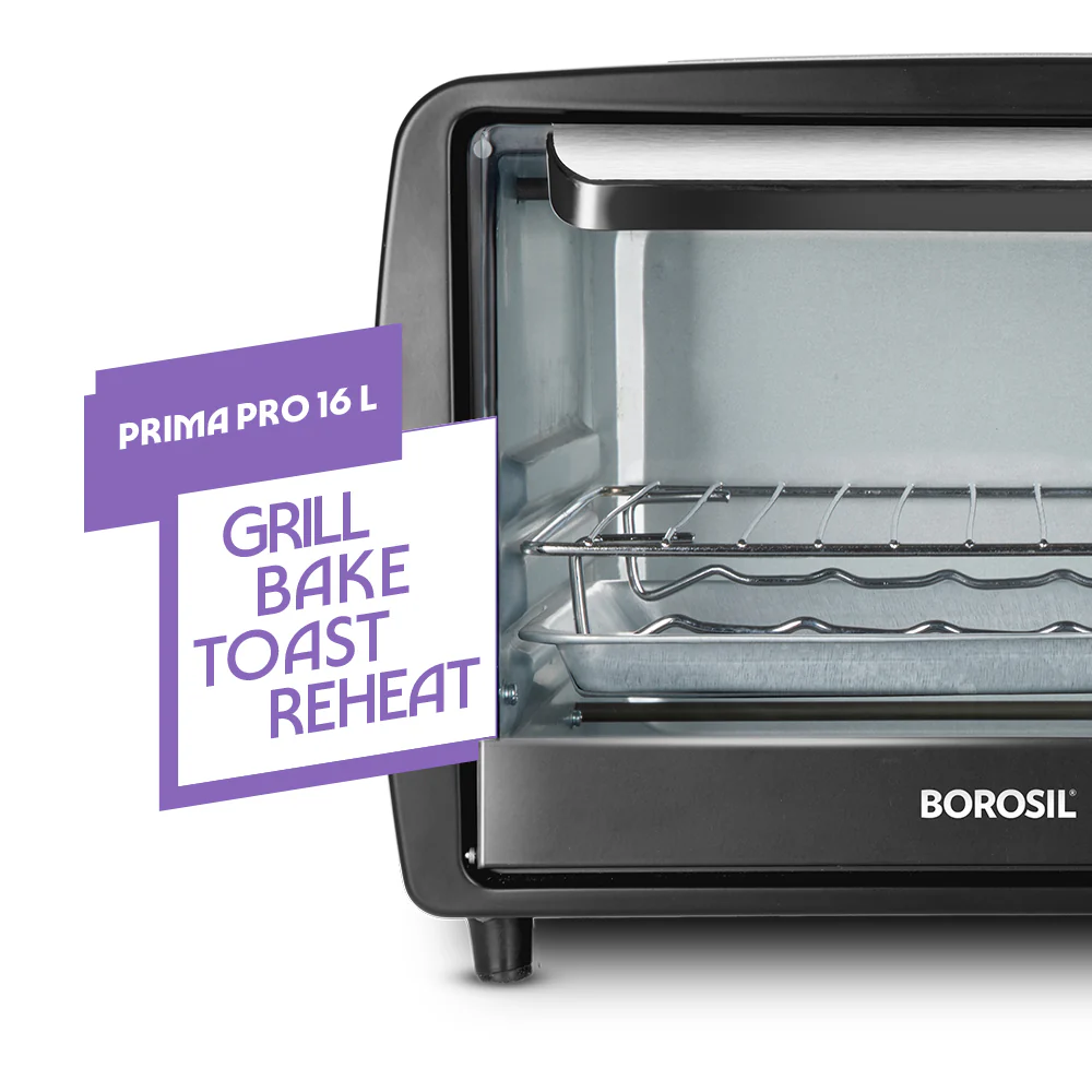 Prima Pro 16L Oven Toaster Griller(OTG), 1200W - Image 2