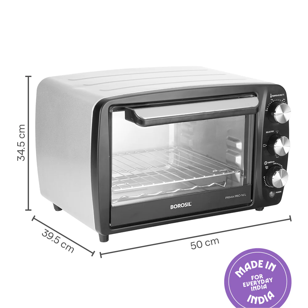 Prima Pro 16L Oven Toaster Griller(OTG), 1200W - Image 3