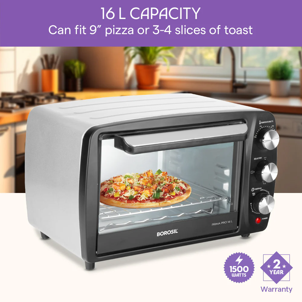 Prima Pro 16L Oven Toaster Griller(OTG), 1200W - Image 4