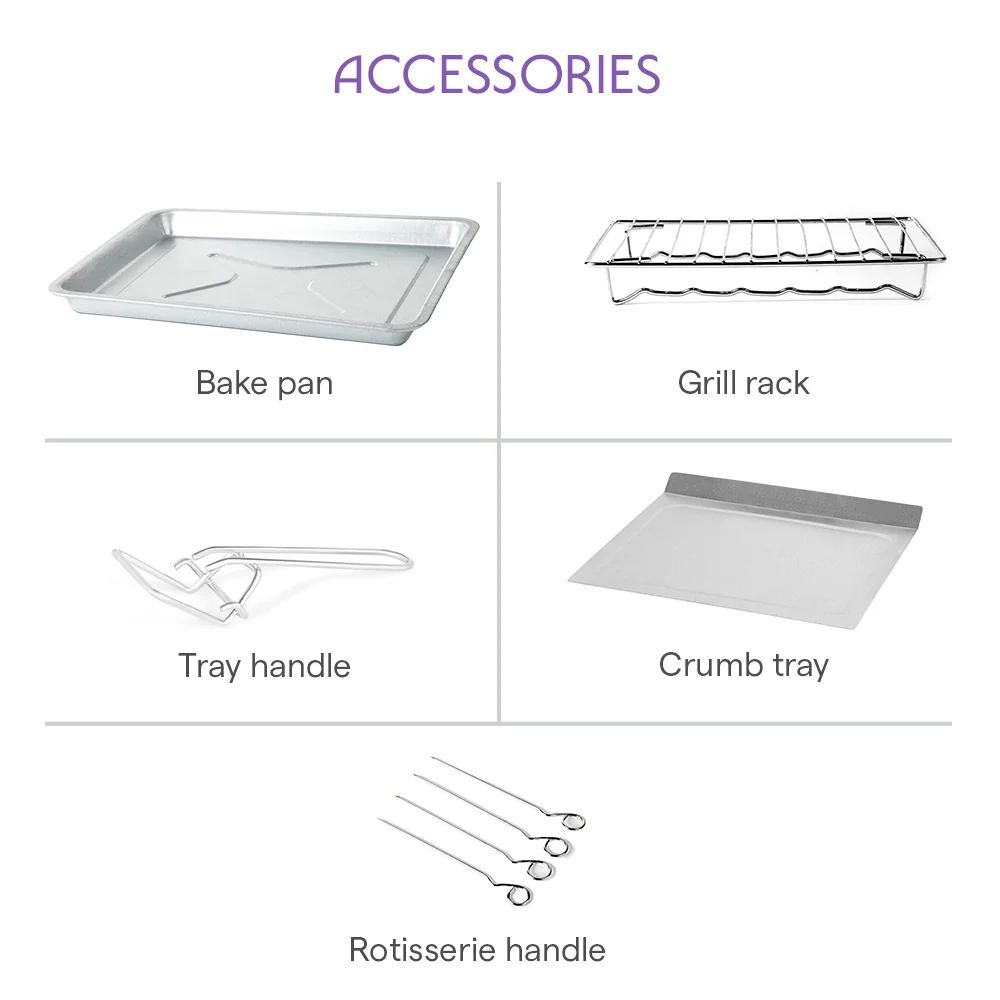Prima Pro 16L Oven Toaster Griller(OTG), 1200W - Image 5