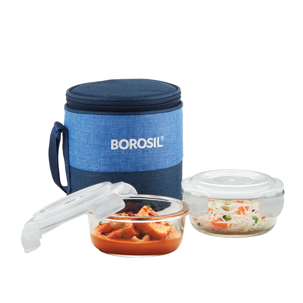 Prime Round Glass Lunch Box - Image 2
