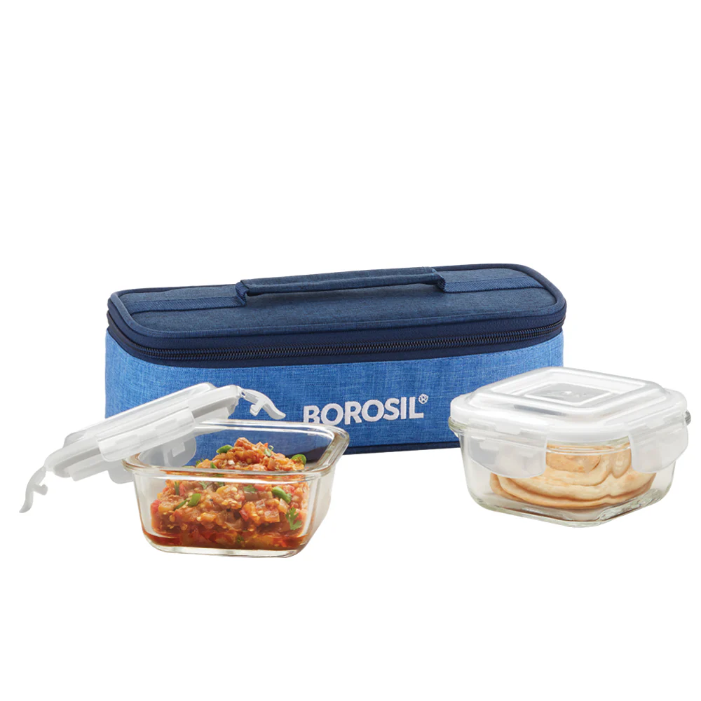 Prime Square Glass Lunch Box - Image 2