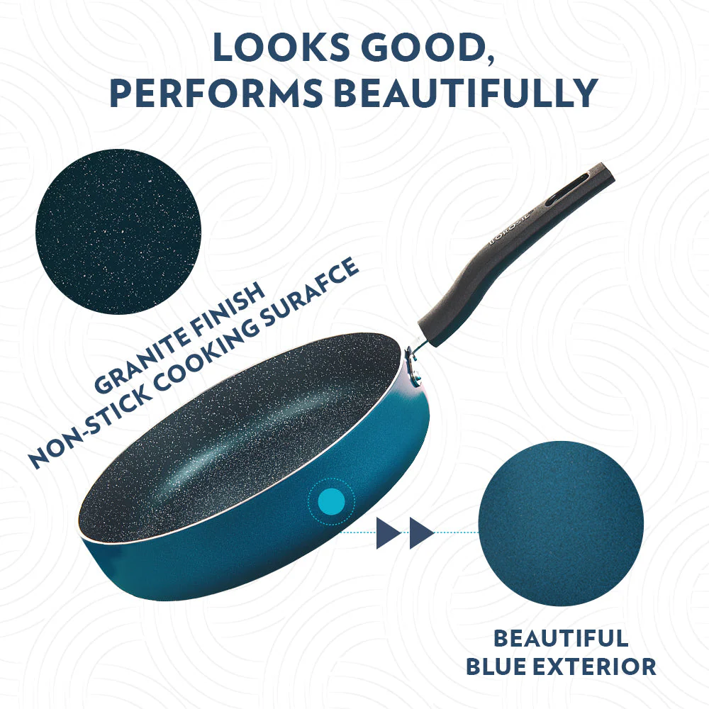 Pro Chef Nonstick Deep Pan with Lid - Image 7