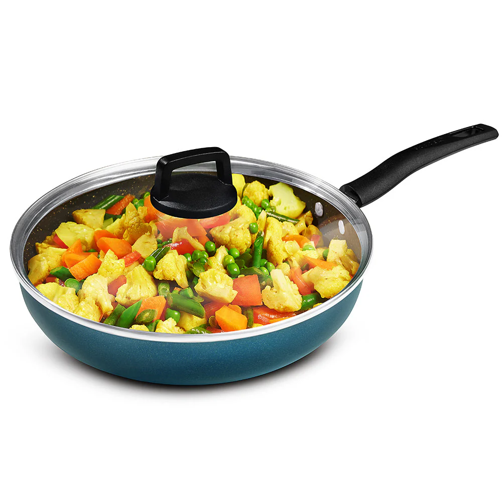Pro Chef Nonstick Deep Pan with Lid - Image 2