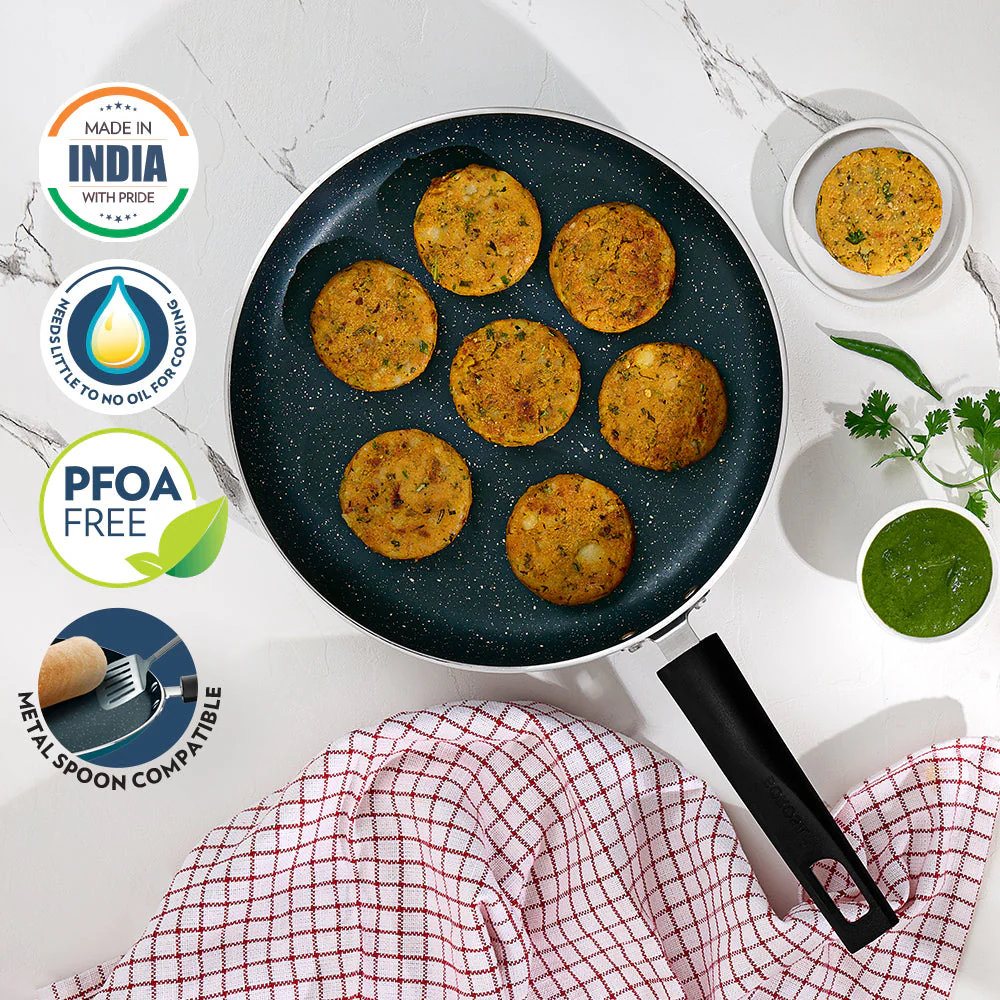 Pro Chef Nonstick Deep Pan with Lid - Image 8