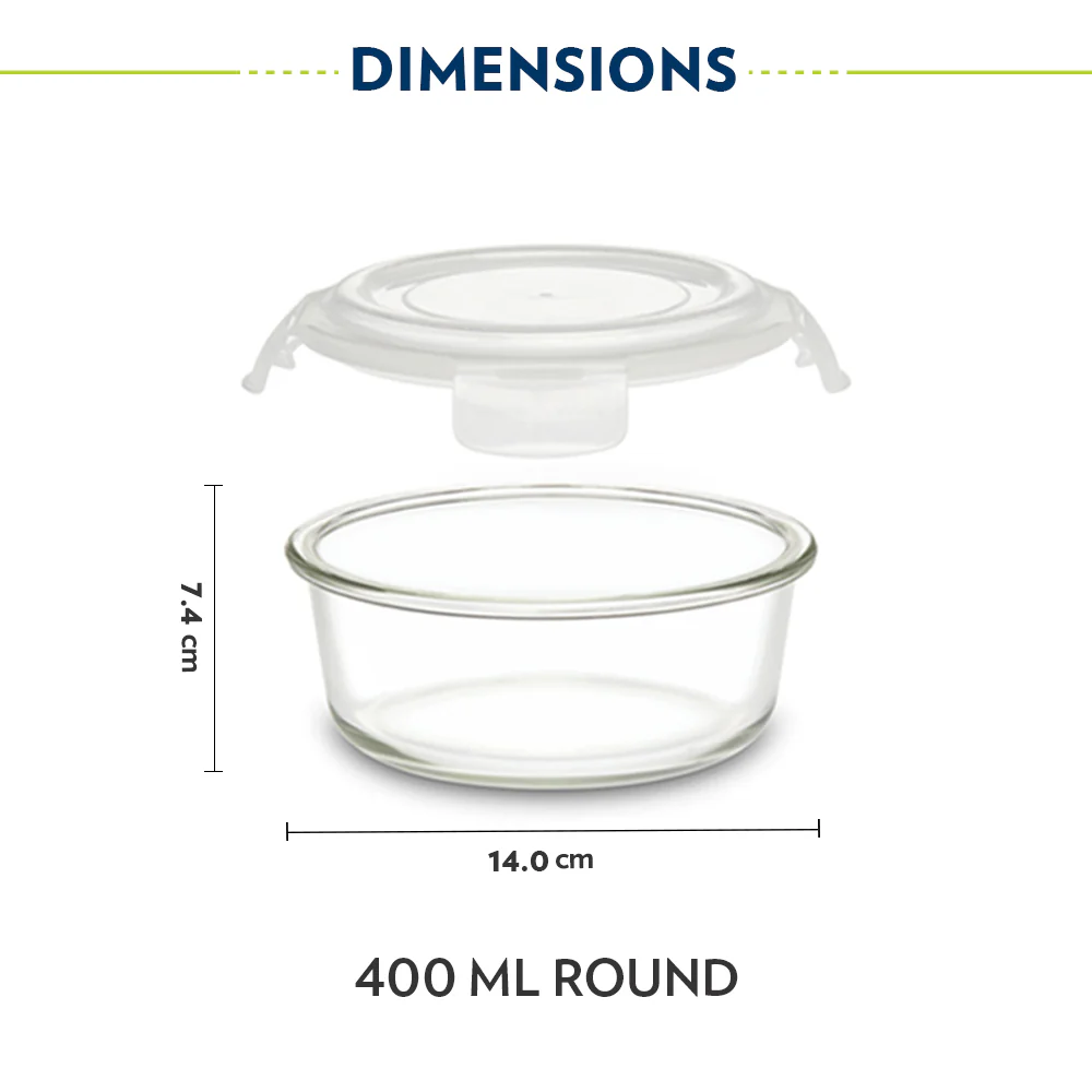 Pro Round Glass Lunchbox - Image 4