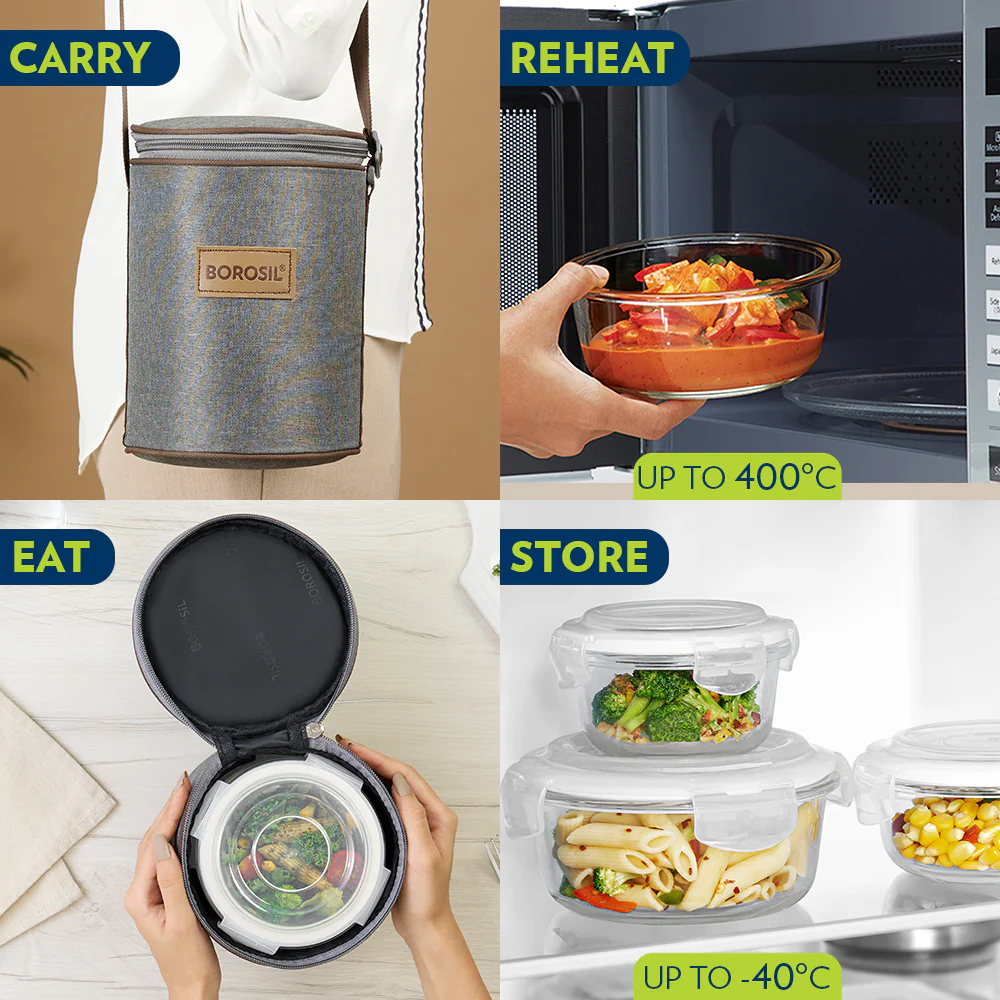 Pro Round Glass Lunchbox - Image 9