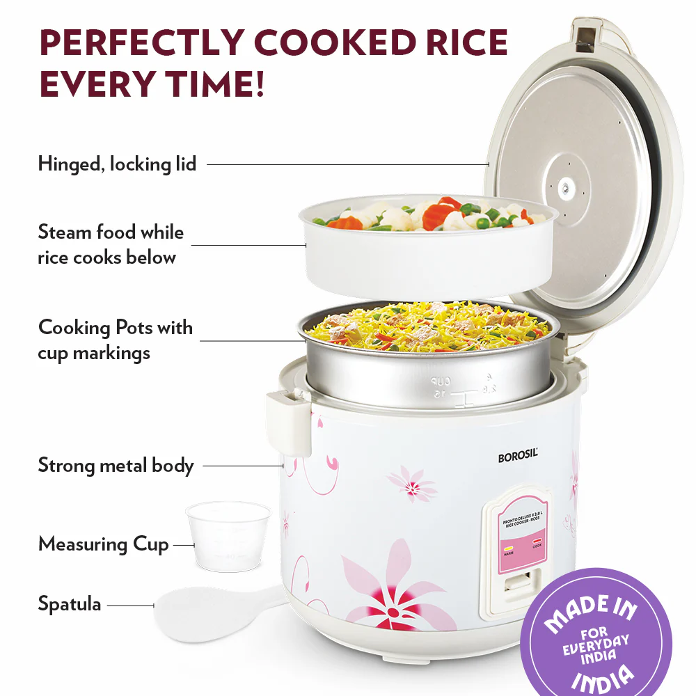 Pronto Deluxe Electric Rice Cooker - Image 3