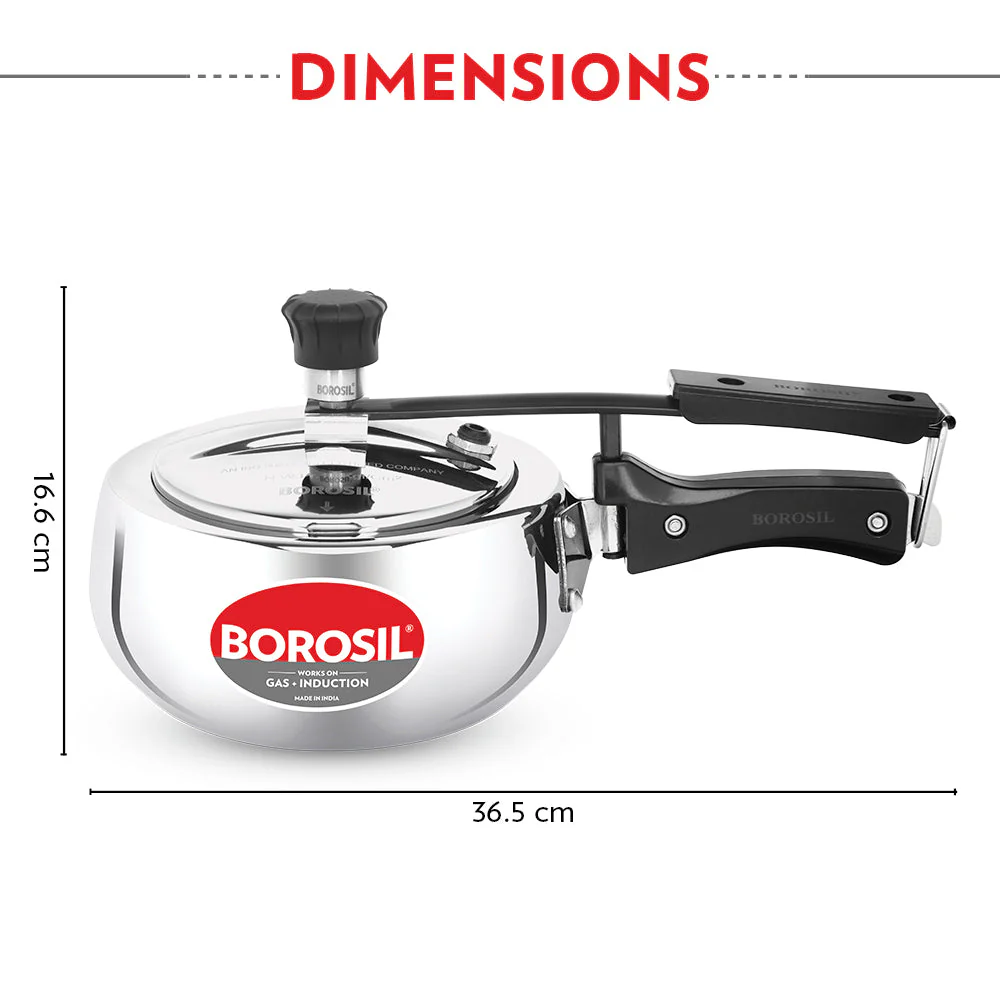 Pronto Triply Inner Lid Pressure Cooker - Image 3