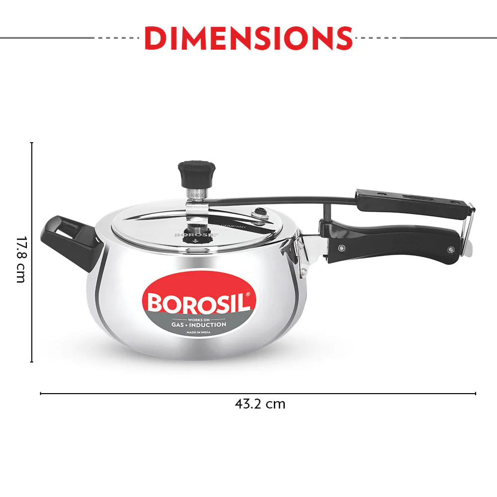Pronto Triply Inner Lid Pressure Cooker - Image 3