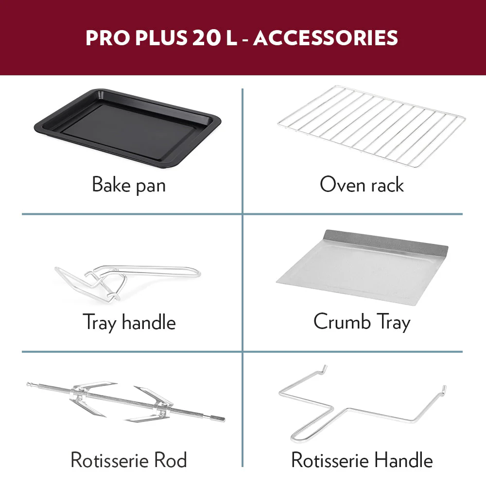 ProPlus 20 L Oven Toaster Griller (OTG) - Image 4