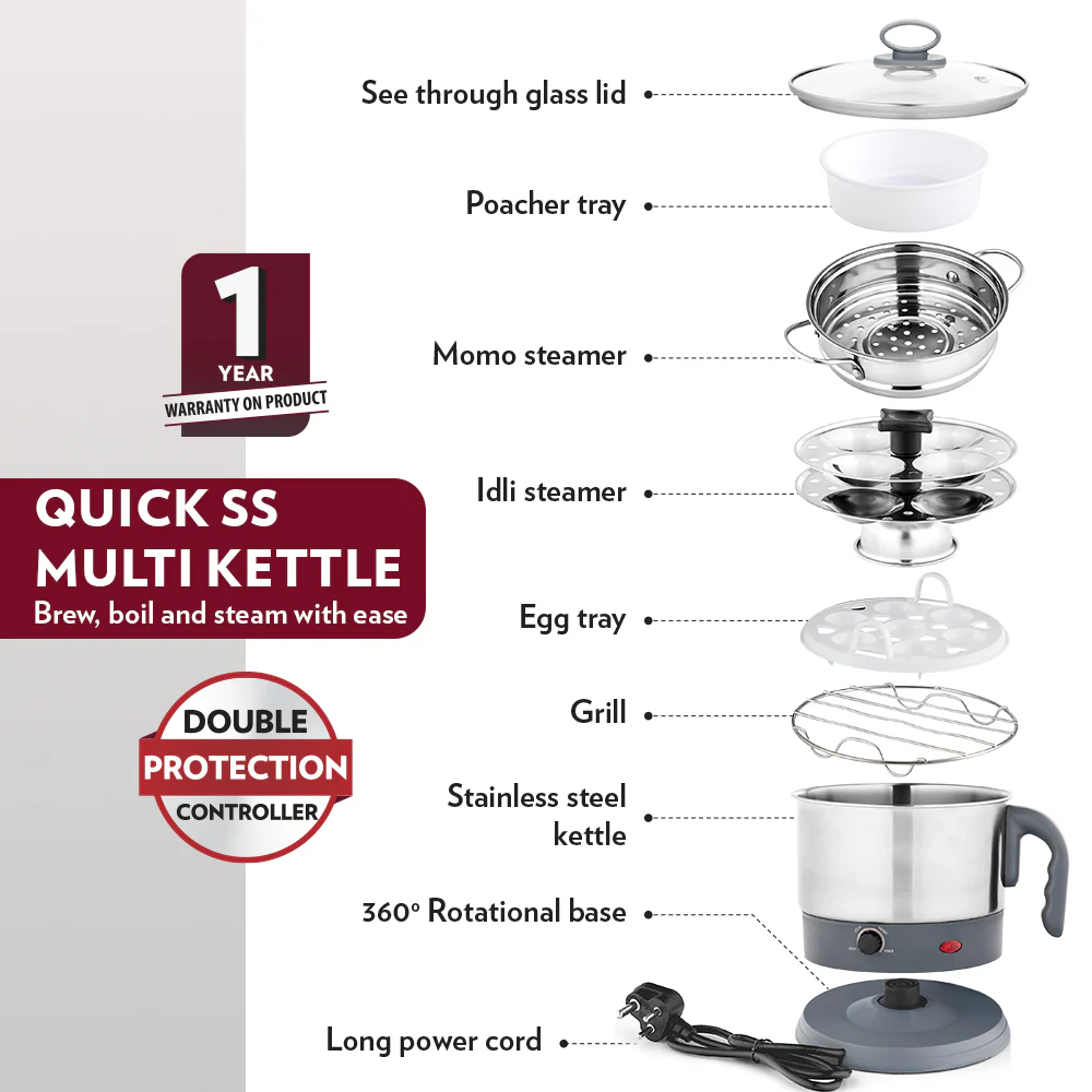 Quick Multipurpose Kettle - Image 5