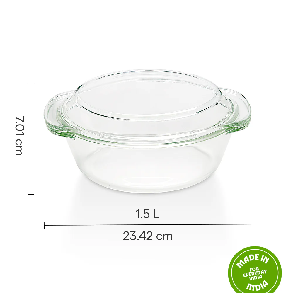 Round Casserole with Lid - Image 3