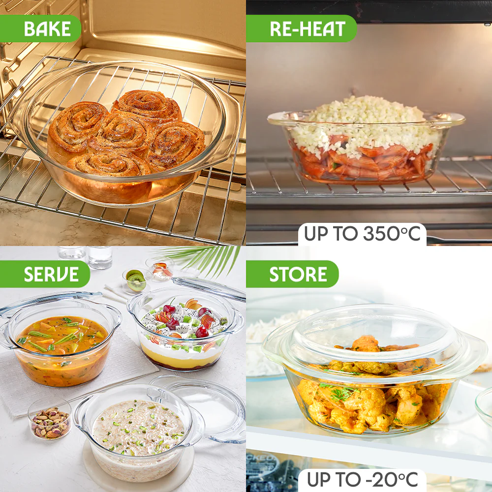 Round Casserole with Lid - Image 7