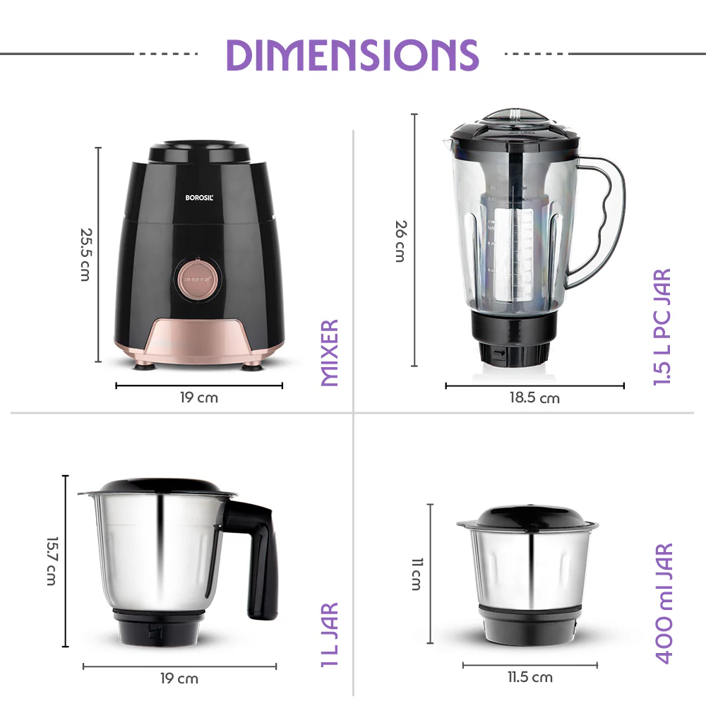 Silverline RG Mixer Grinders - Image 3