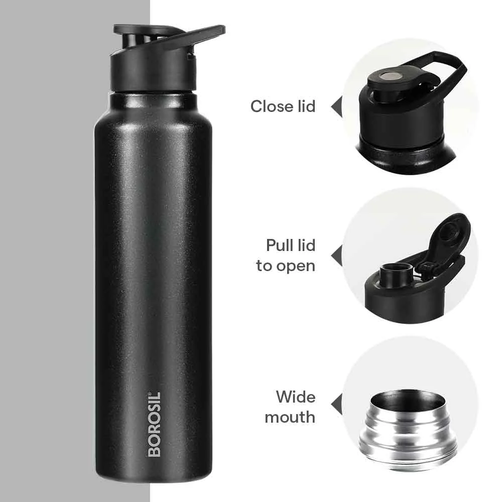 SipFresh Stainless Steel Single Wall Bottle, Galaxy - Image 7