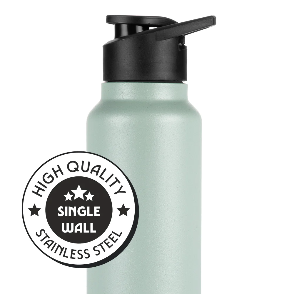 SipFresh Stainless Steel Single Wall Bottle, Mint - Image 2