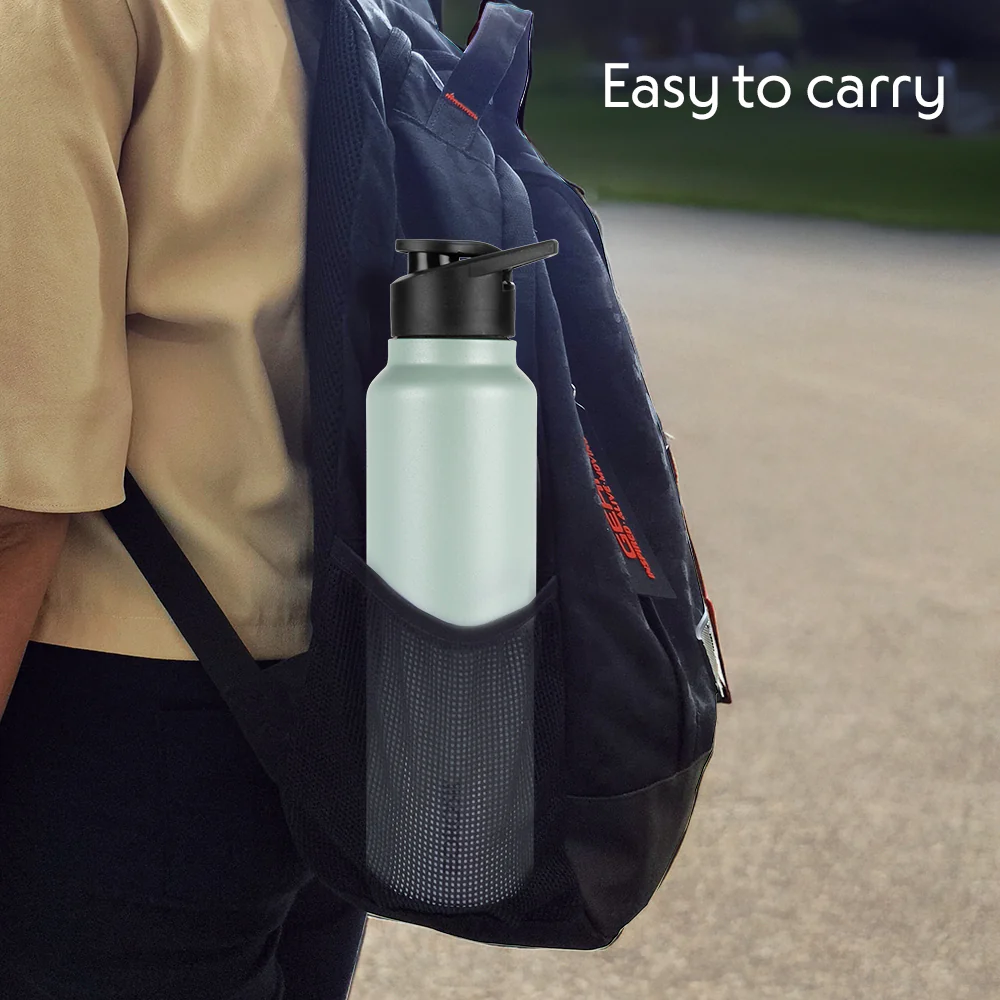 SipFresh Stainless Steel Single Wall Bottle, Mint - Image 6