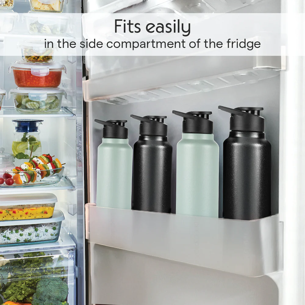 SipFresh Stainless Steel Single Wall Bottle, Mint - Image 5