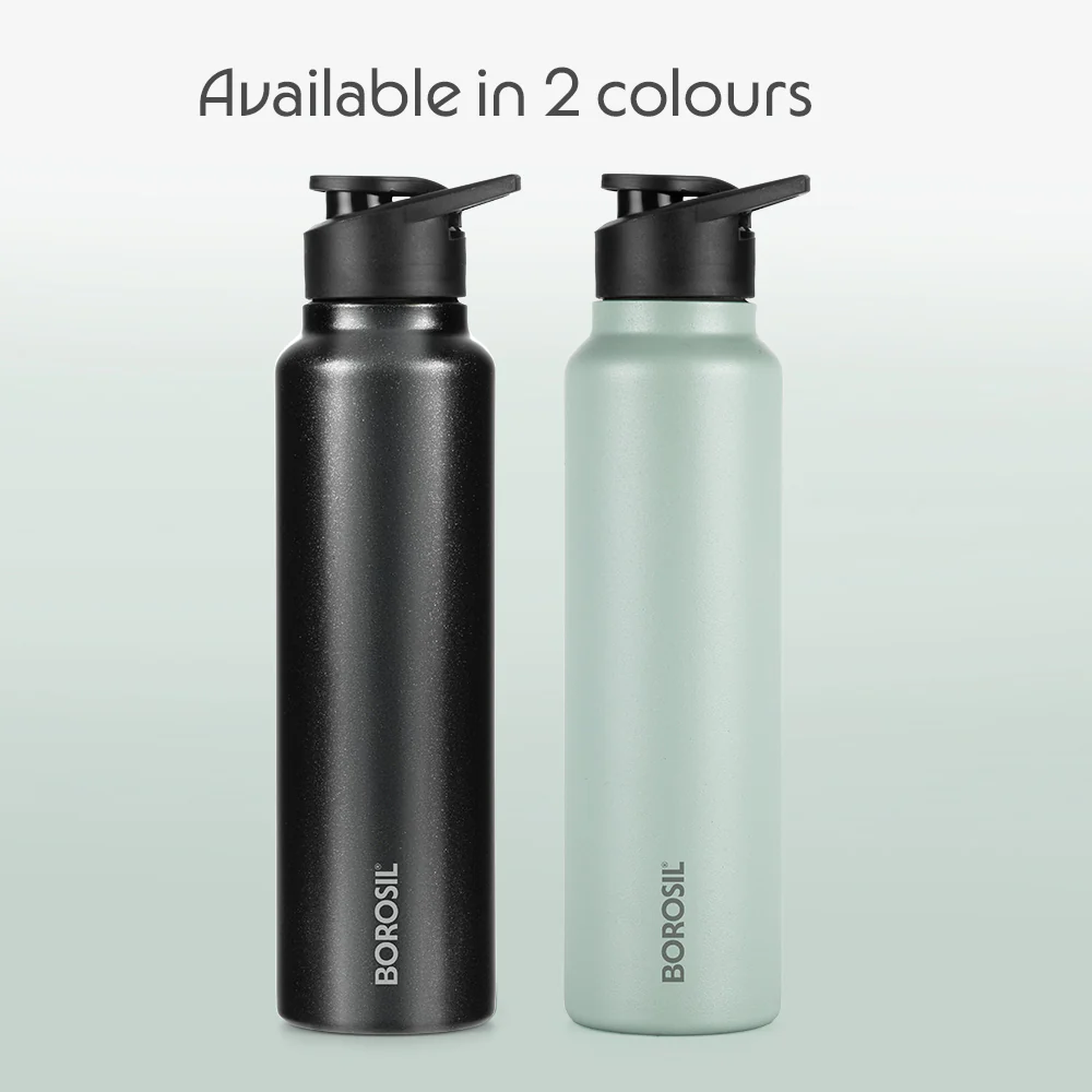 SipFresh Stainless Steel Single Wall Bottle, Mint - Image 9
