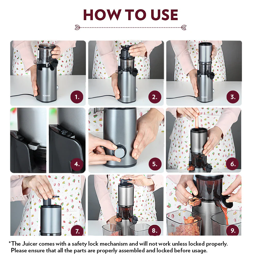 Smart Juice Slow Juicer - Image 12