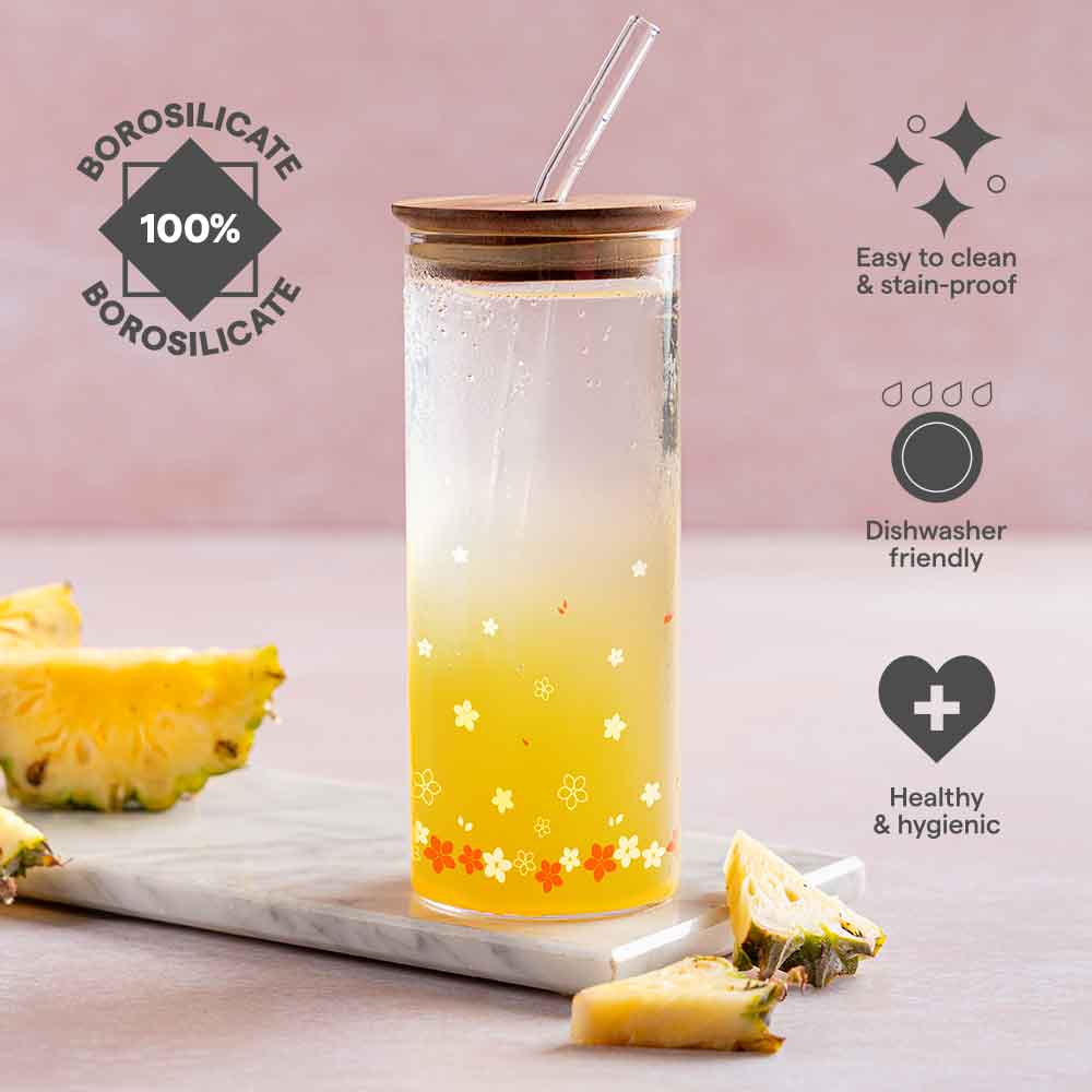 Borosil Spring Punch Glass Set - Image 7