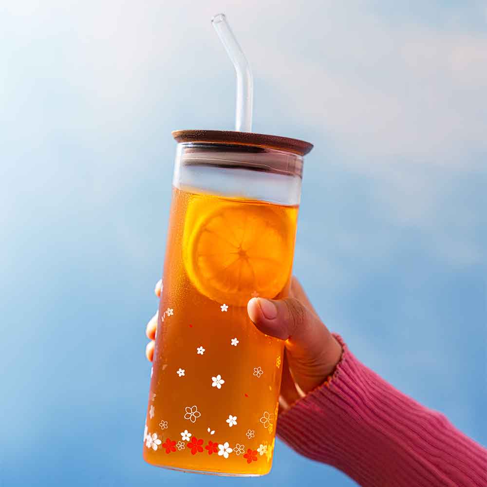 Borosil Spring Punch Glass Set - Image 9